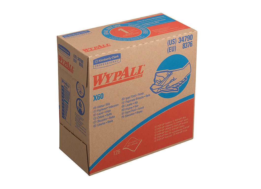 WYPALL X60 POP UP BOX 23X43 CF.126 PANNI ART.8376